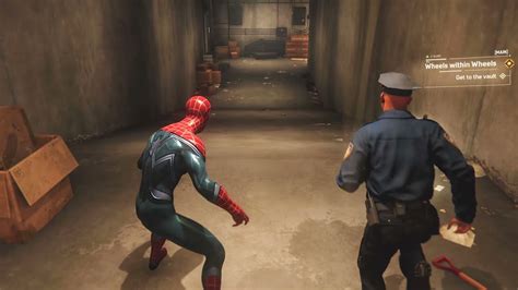 find and activate the junction box spiderman|Find and activate junction box, cross tunnel with officer  .